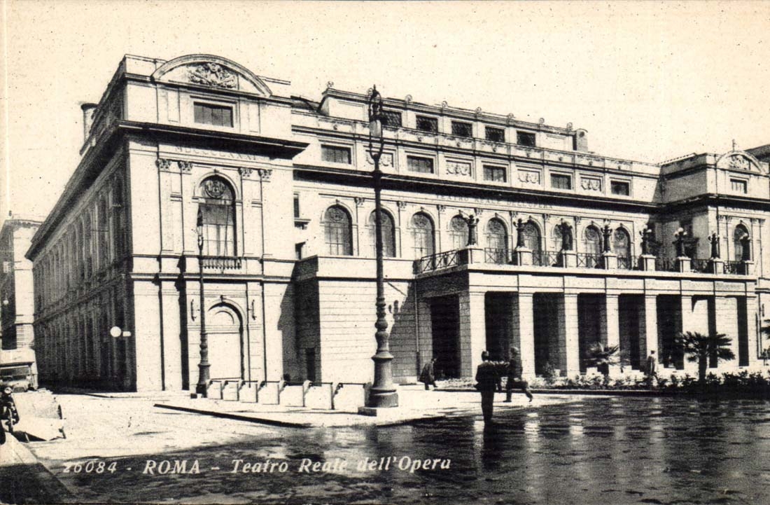 Italie Italia Roma CPA Teatro Reale dell opera