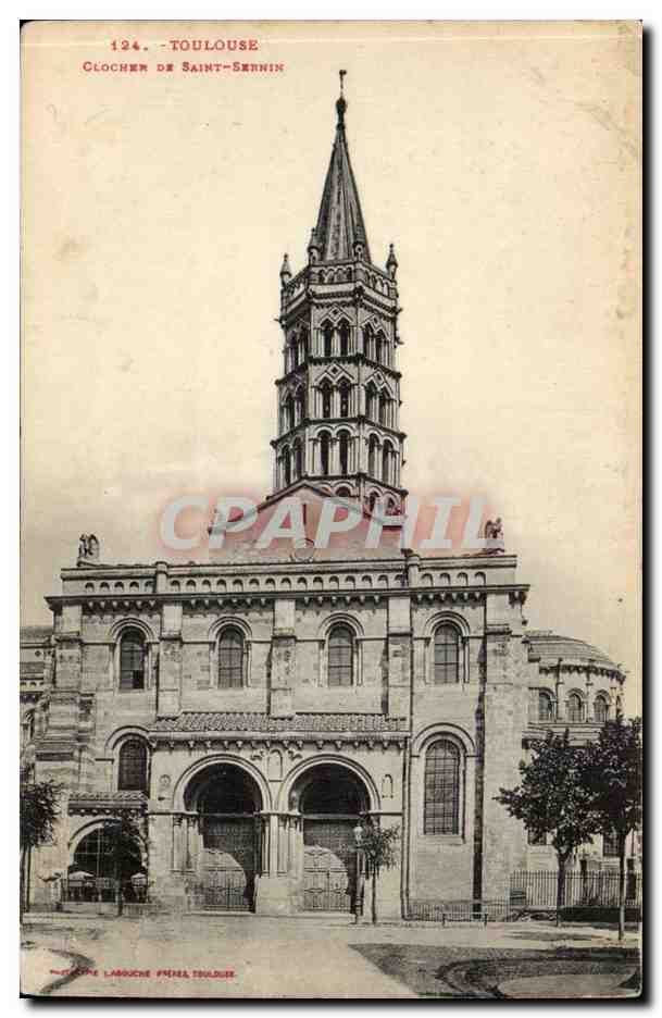 Toulouse CPA Clocher de Saint SErnin