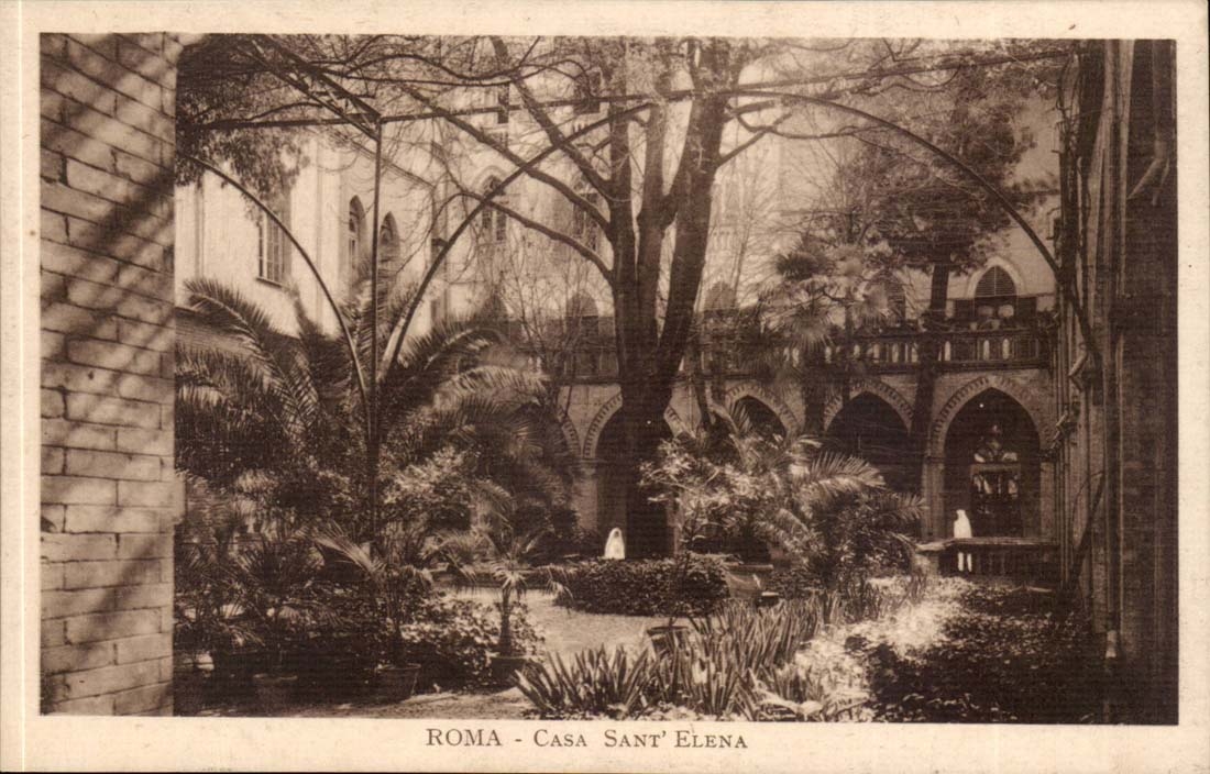 Italie Italia Roma CPA Casa Sant Elena