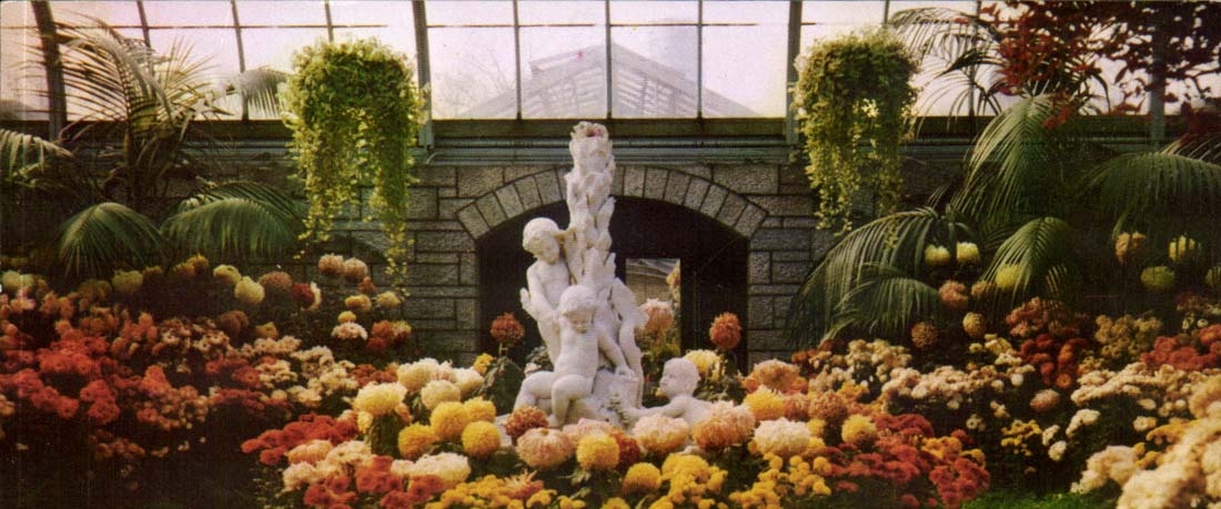 Canada CPM A view from Entrance of Niagara park Commission Greenhouse Niagara Falls