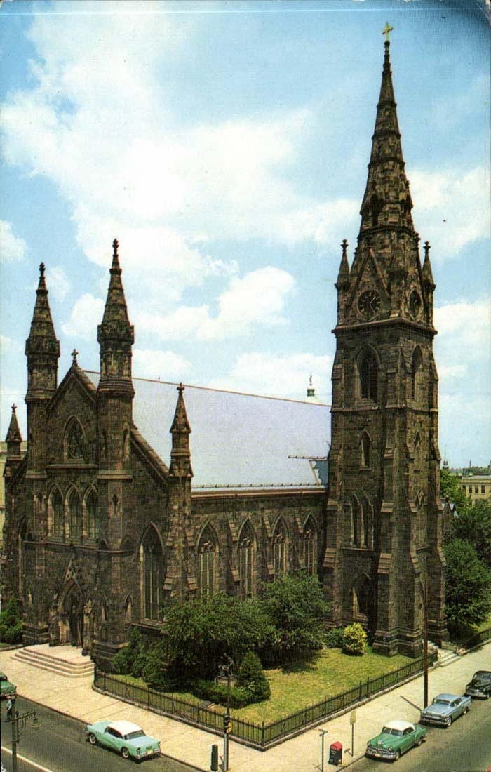 Etats Unis CPM Cathedral of St John the baptists Paterson New Jersey