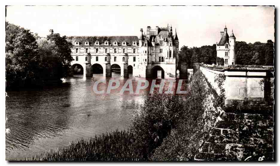Chenonceau CPA Le chateau et la tour des Marques