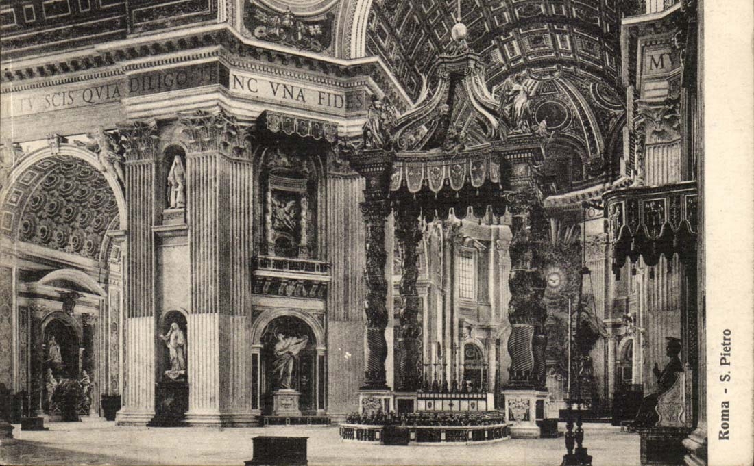 Italie ITalie Roma CPA S Pietro