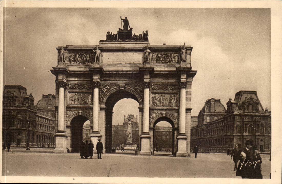 Paris CPA Arc de rtiomphe du Carrousel 