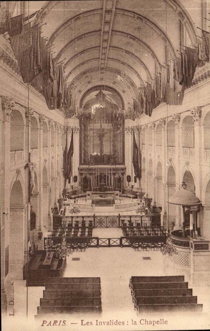Paris CPA Invalides La chapelle