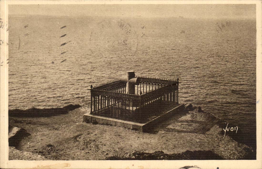 Tumba de Chateaubriand en el Grand-Bey — Saint-Malo (Ille-et-Vilaine) — Ediciones de Arte 'Yvon'