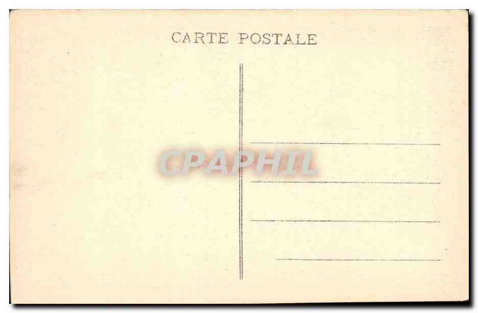 CPA Insitut musulman Mosquee de Paris Galerie de la salle d'honneur — Rückseite