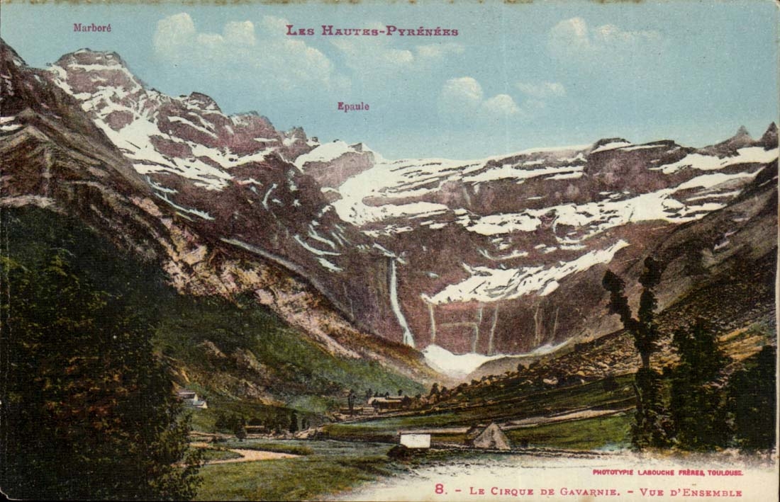 Hautes Pyrenees CPA Cirque de Gavarnie Vue d'ensemble