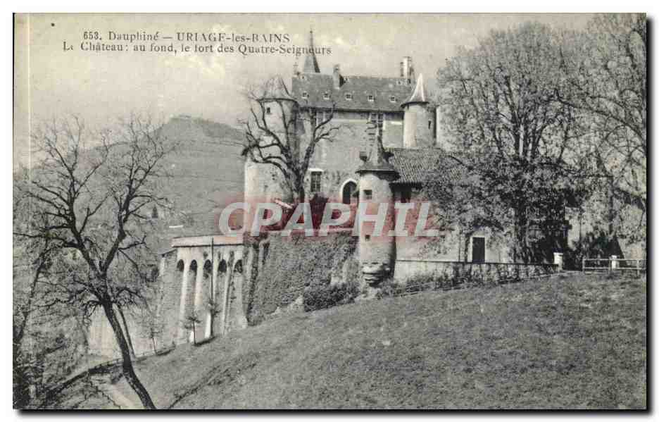 Uriagf-les-Rains — Le Château, le fort des Quatre-Seigneurs — P. Gaude, phot. -édit. Grenoble