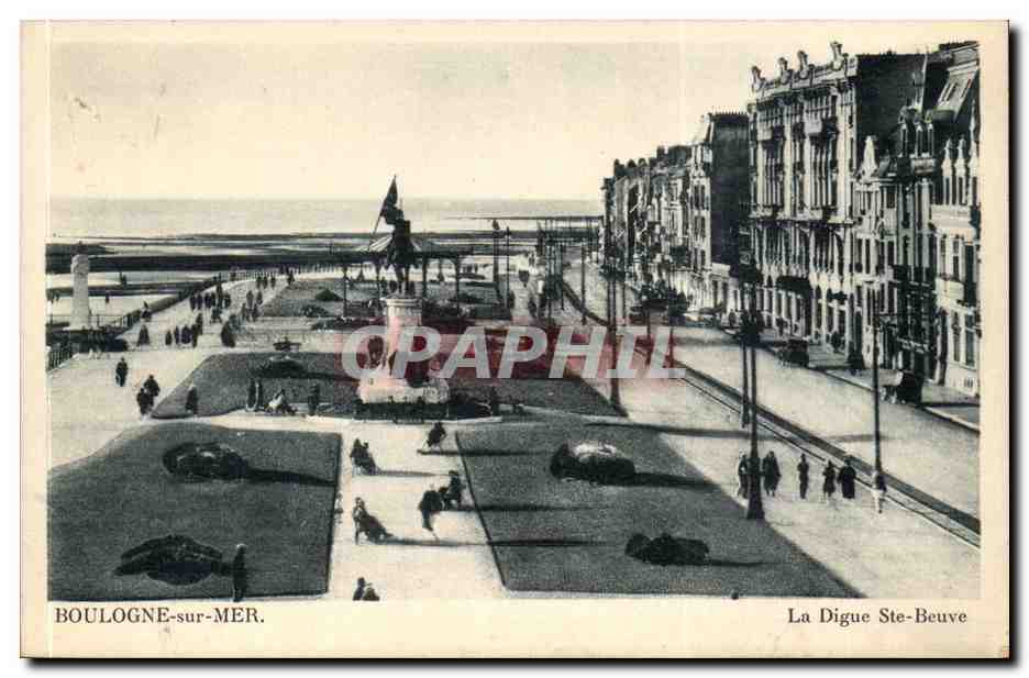 Boulogne-sur-Mer — La Digue Ste-Beuve — éditeur non visible