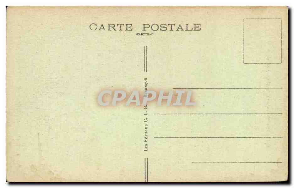 Baume-les-Messieurs (Jura) — La Vallée — L'Hôtel des Grottes — Sites Pittoresques de Franche-Comté — Éditions C. L. B. Brantou — Verso