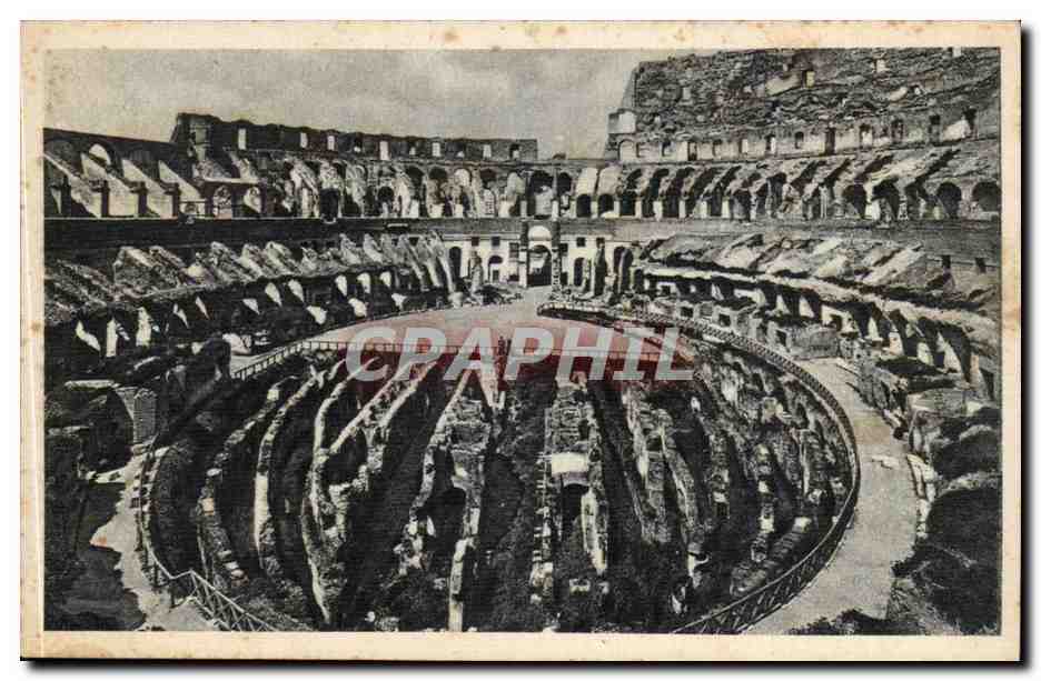 italie Italia Roma CPA Colosseo coi nuovi scavi