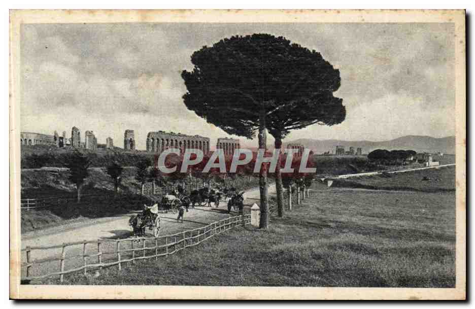italie Italia Roma CPA Via Appia