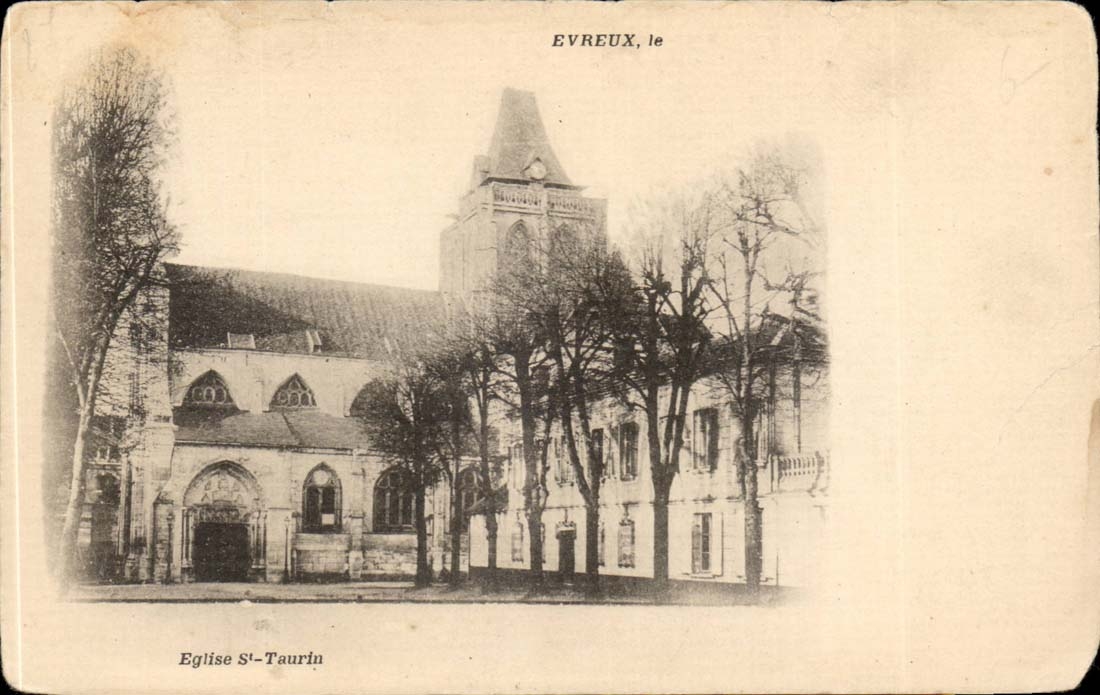 Église Saint-Taurin — Evreux — éditeur inconnu, n° de série non visible