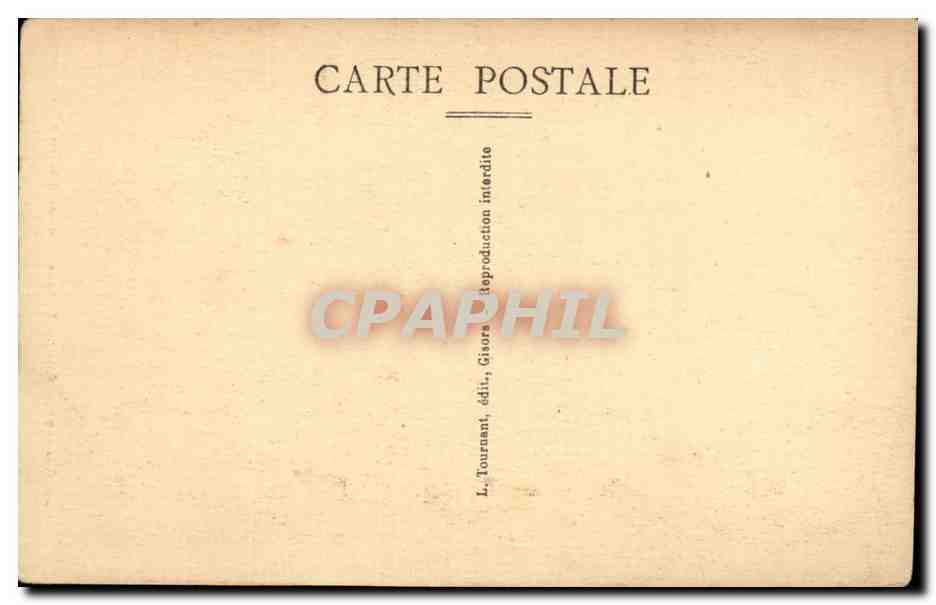 Gisors (Eure) — La Porte des Champs et la Tour St-Thomas — L. Tournant, édit. — Reverso