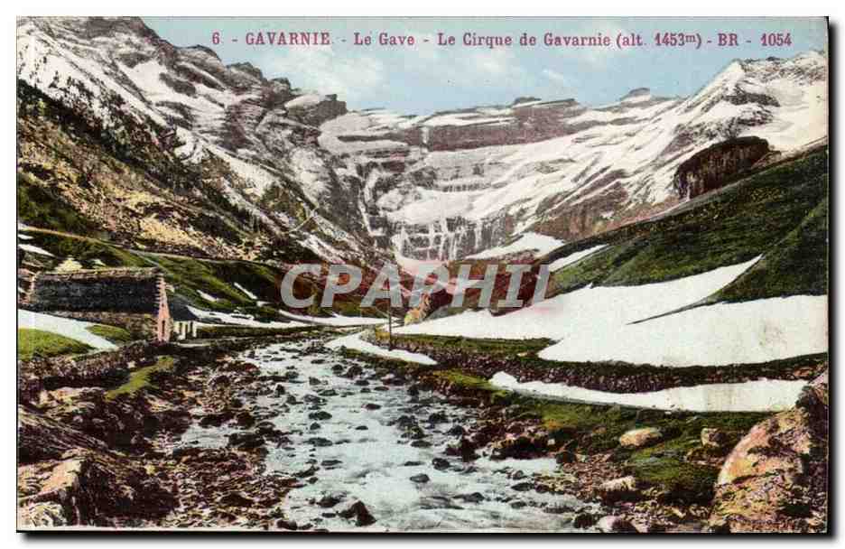 Gavarnie CPA Le Gave Le cirque de Gavarnie