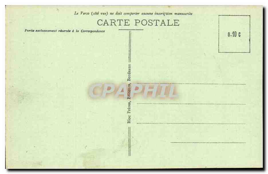 Gavarnie CPA Le Gave Le cirque de Gavarnie — Verso