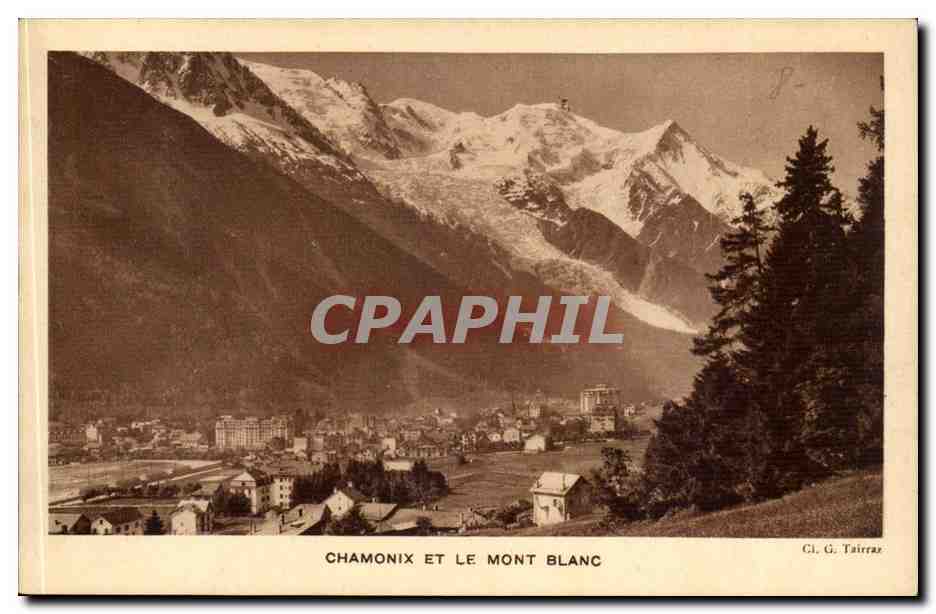 Chamonix Mont Blanc CPA 