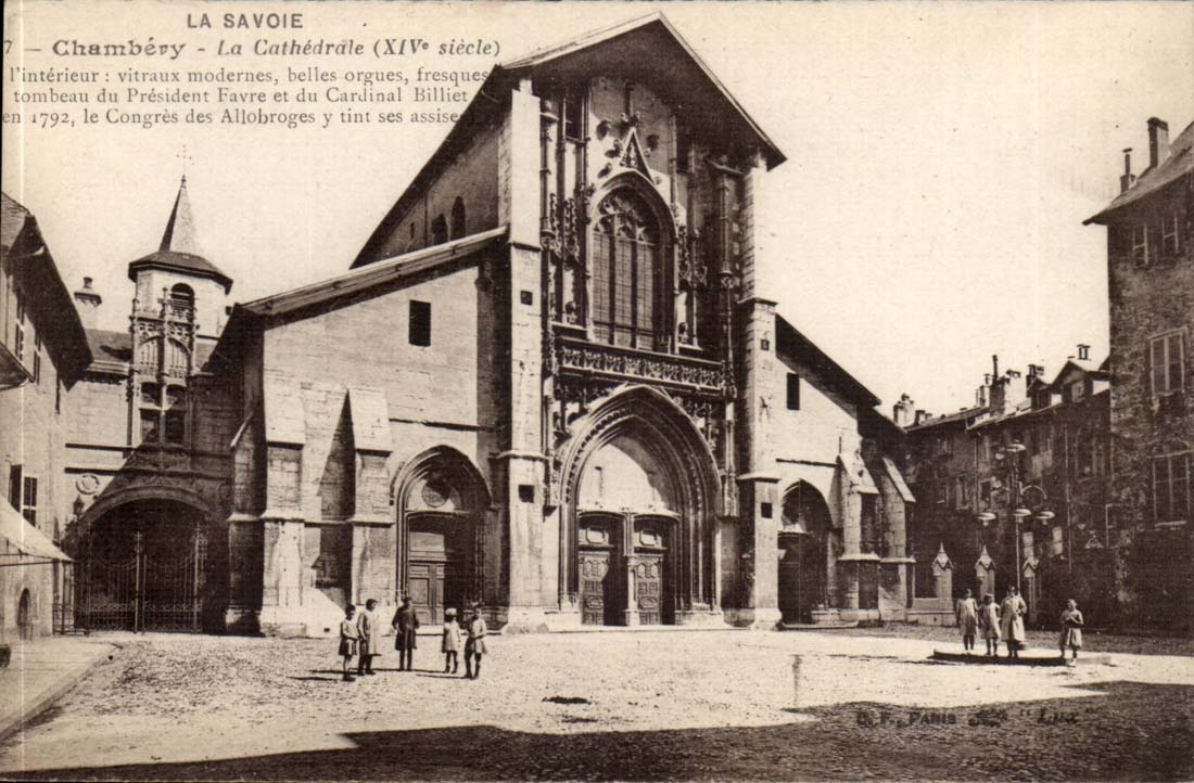 Chambery CPA La cathedrale (enfants)