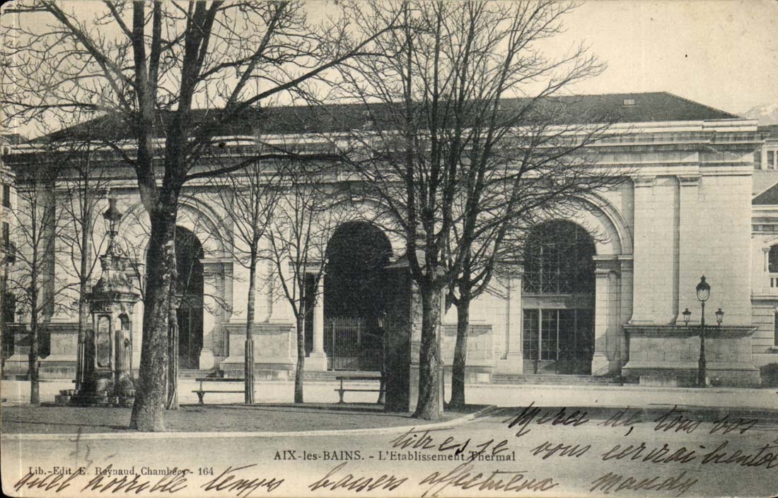 Aix les Bains CPA L'etablissement thermal