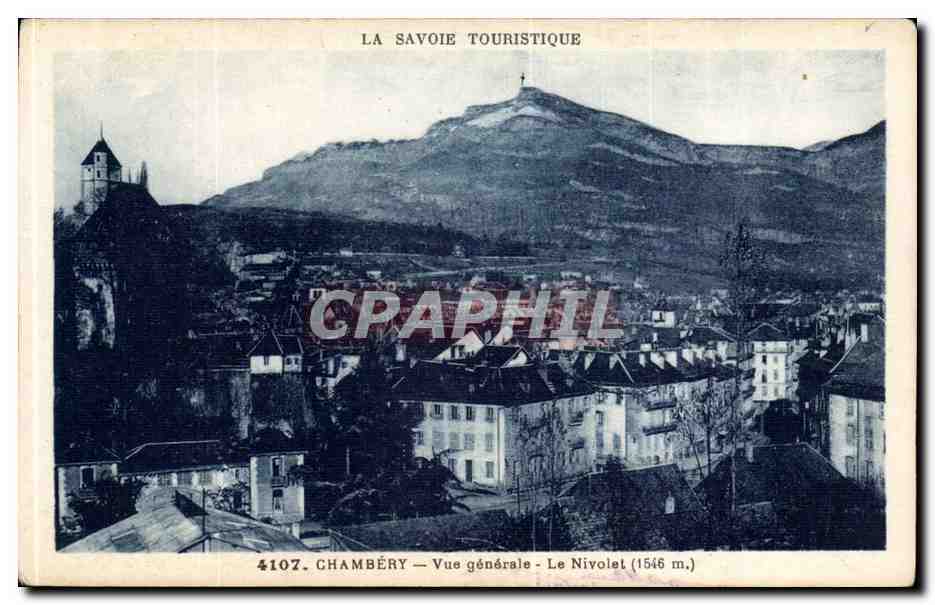 Chambery CPA Vue generale Le Nivolet (1546m)