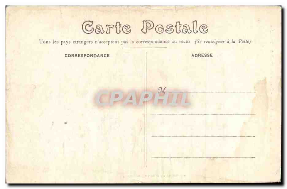 Châteaudun — Le Château — Donjon des XIe & XIIIe siècles — Phototypie Mathieu et Cie Châteaudun — Reverso