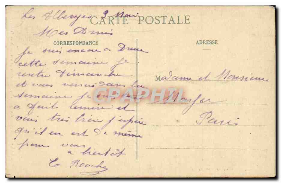 Château d'Anet — La Chapelle funéraire — Ch. Forvault, édit., Dreux — Rückseite