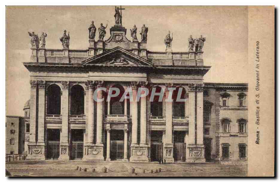 Italie Italie Roma CPA Basilica di S Giovanni in Laterano