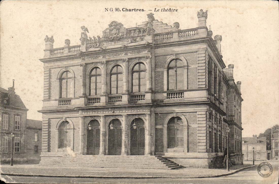 Chartres CPA Le theatre