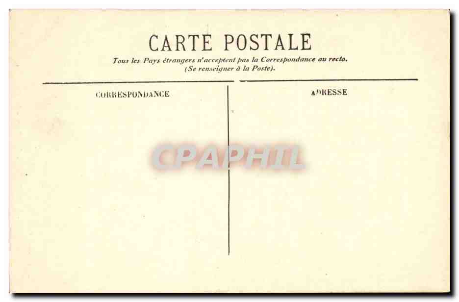 Lourdes CPA Mosaiques La visitation — Verso