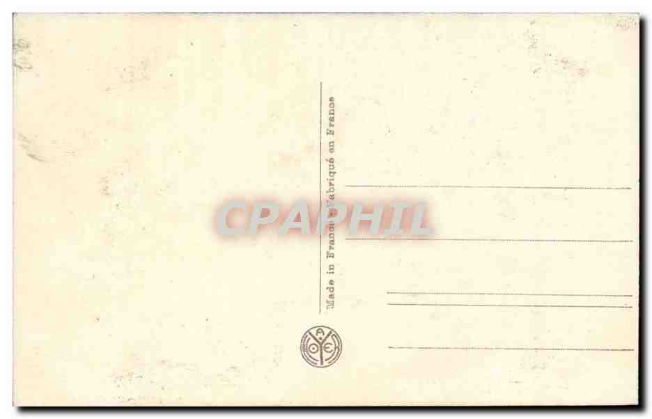 CPA Musee du Louvre Ecole Italienne Lionardo da Vinci Leonard de Vinci Jean Baptiste — Verso
