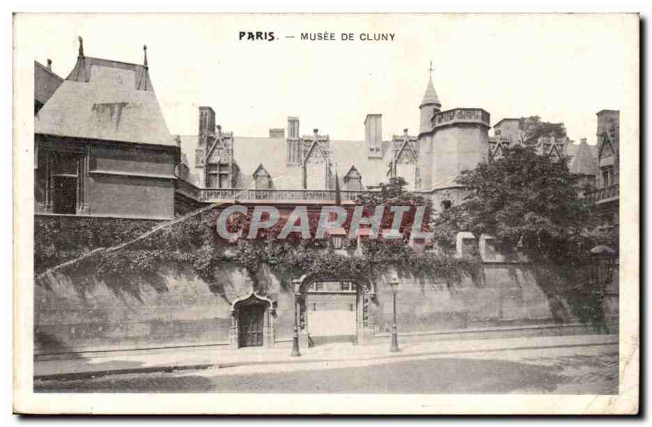 Paris CPA Musee de Cluny