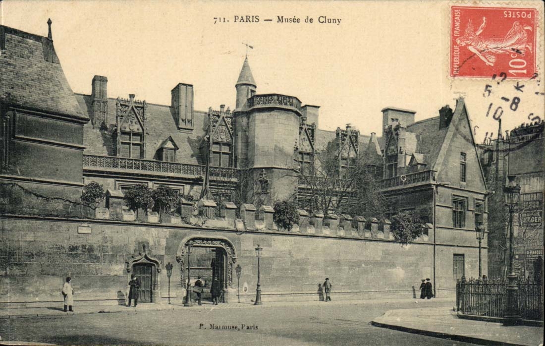 Paris CPA Musee de Cluny