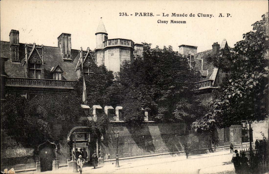 Paris CPA Le Musee de Cluny
