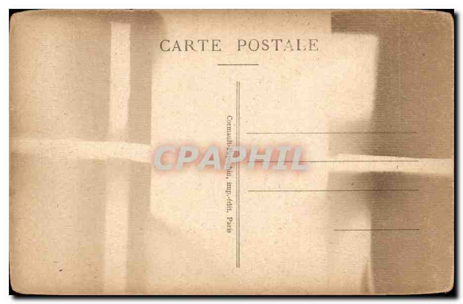 Paris CPA La Bourse  — Verso