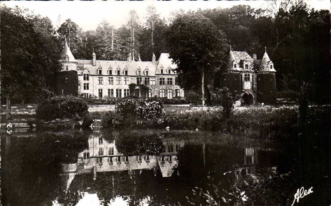 Le Vieux Château de Nacqueville — Environs de Cherbourg — Éditeur Alex Becquemin, n°405