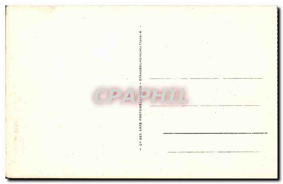 Mont Saint-Michel — Côté Sud-Ouest — LL 197 — Verso