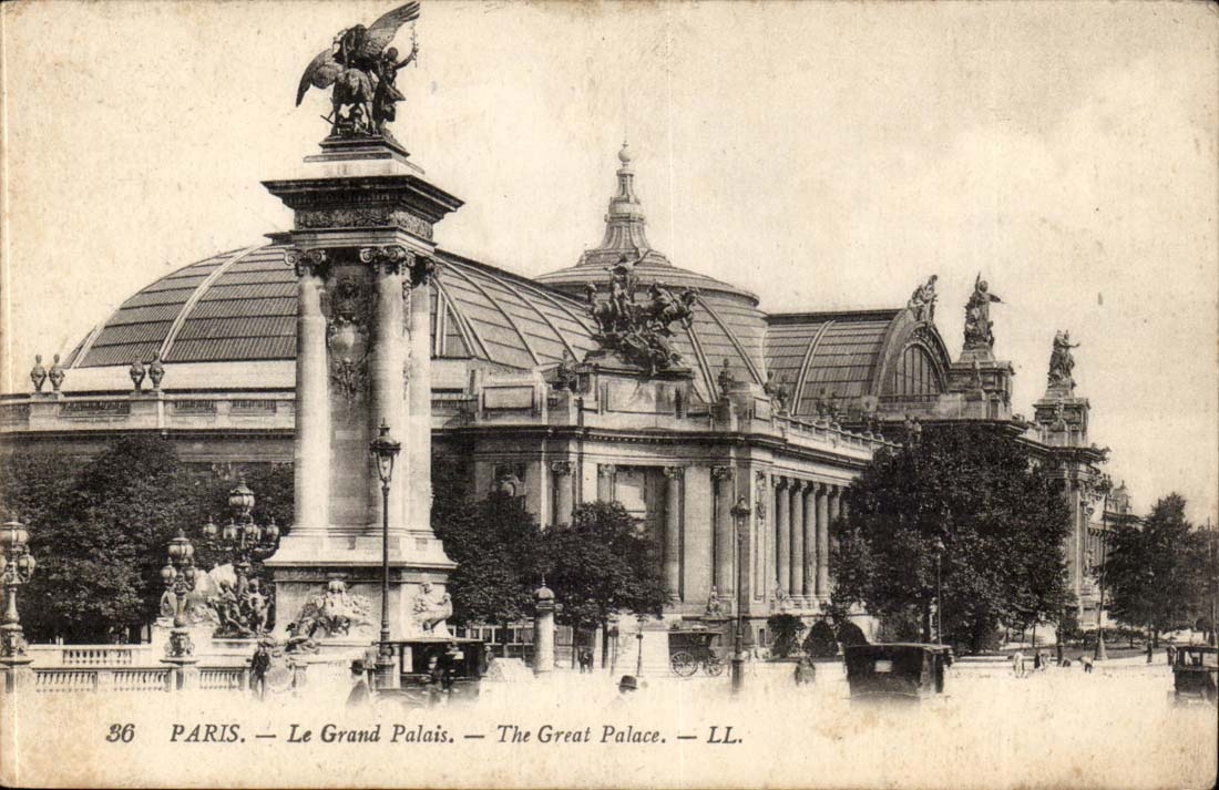 Paris CPA Le grand palais 