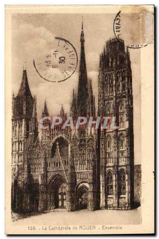 Rouen CPA Cathedrame Ensemble