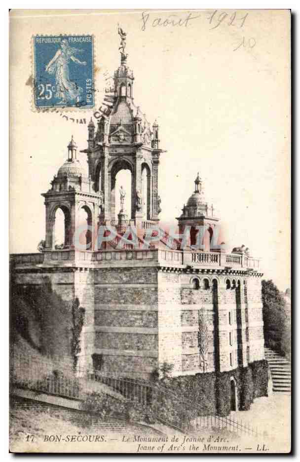 Bon Secours CPA Le monument de Jeanne d'arc
