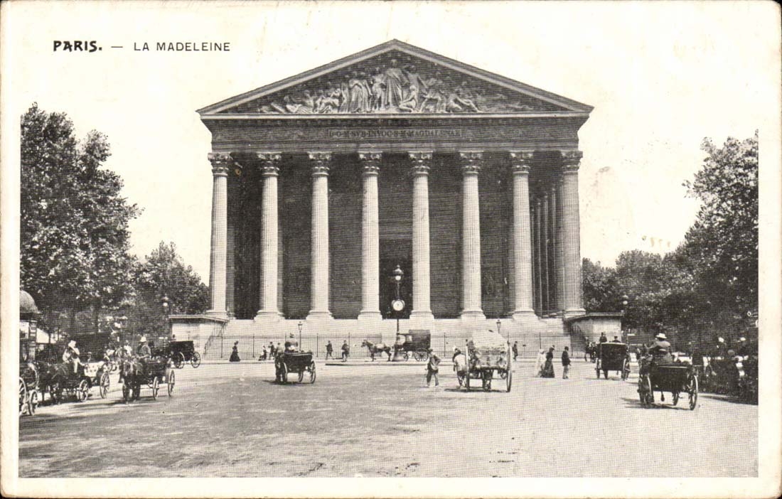 Paris CPA La Madeleine