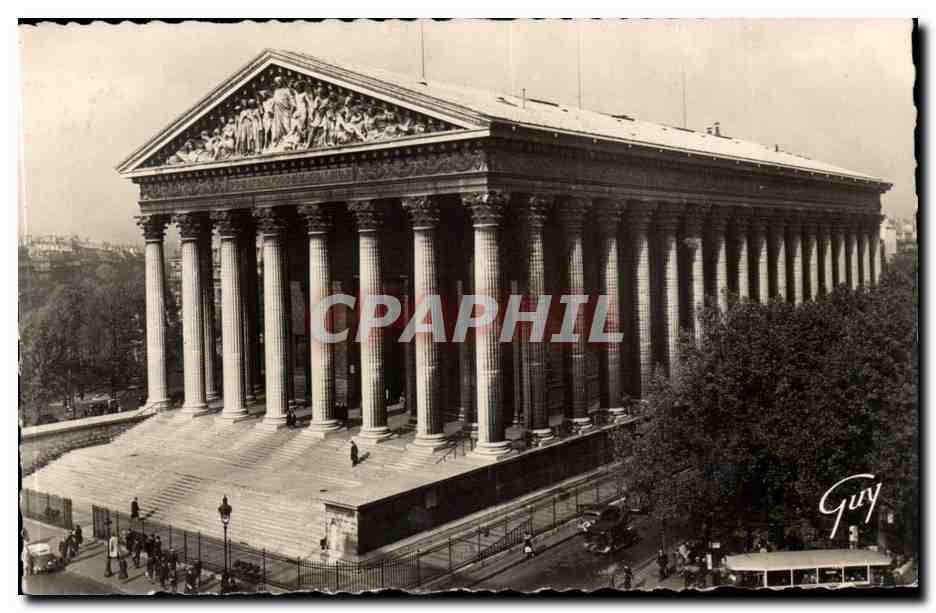 Paris CPA Eglise de la Madeleine