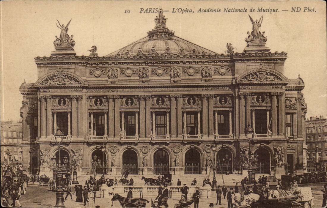 Paris CPA L'opera Academie nationale de Musique