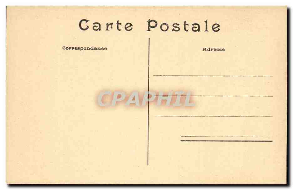 Paris CPA Le palais de Chaillot (cote Ouest) — Verso