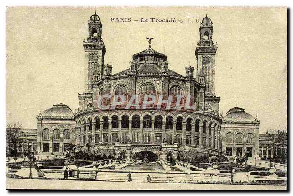 REPRODUCTION Paris CPA Le Trocadero
