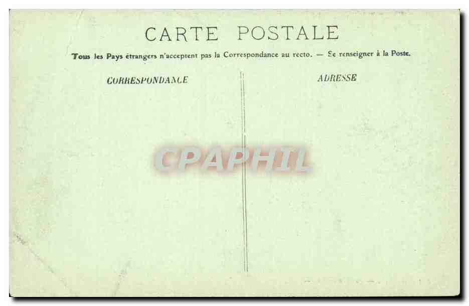 Paris CPA Le Trocadero construit en 1878 sur l'emplacement d'anciennes carrieres — Rückseite