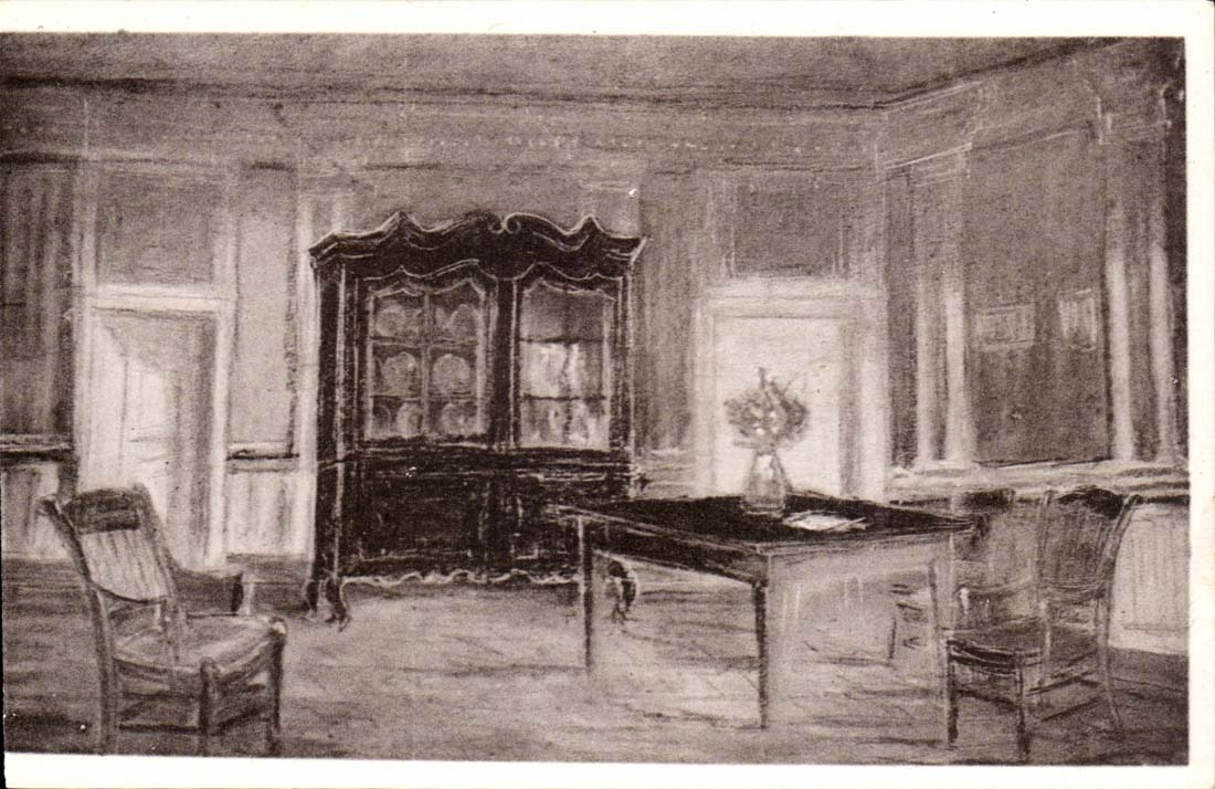 CPA SAlle a manger des Charmettes