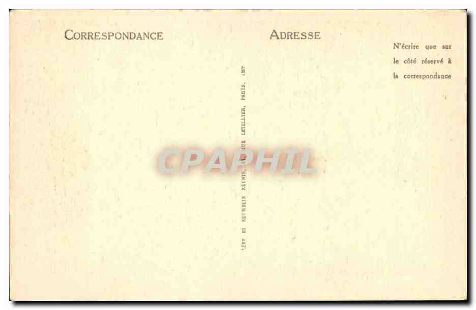 Abbaye de Saint Wandrille CPA Le cloitre Galerie sud (14eme) — Rückseite