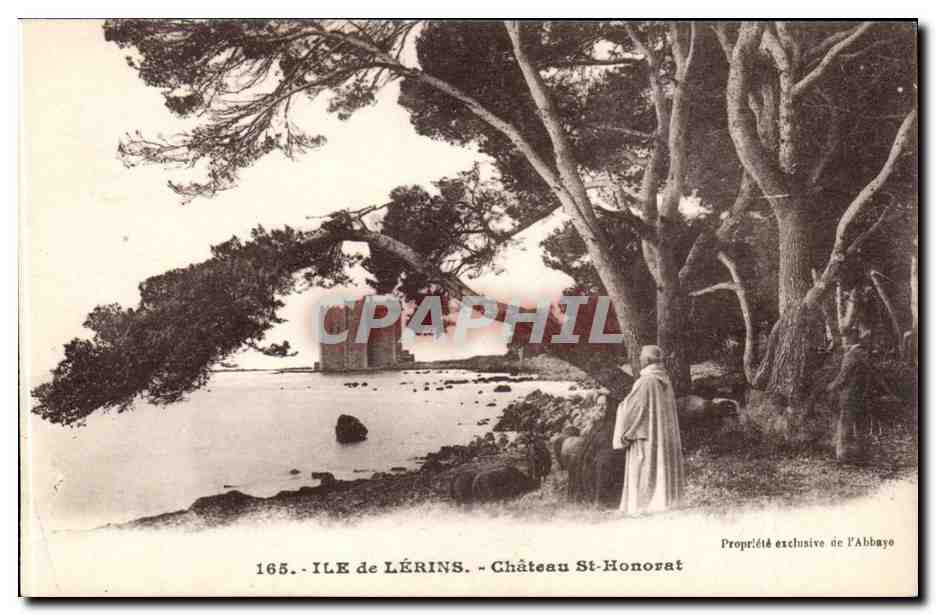 Ile de Lerins CPA Chateau de St honorat