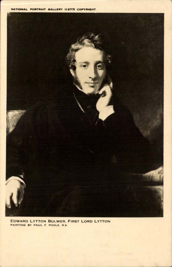 CPA Edward Lytton Bulwer First Lord Lytton Painting National Portrait Gallery